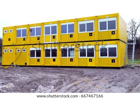 yellow Living containers