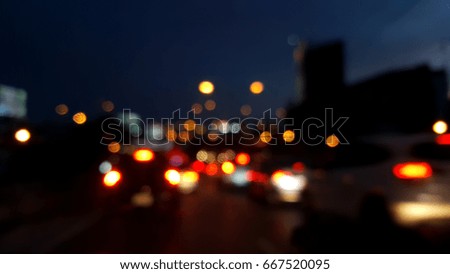 bokeh color background abstract at night light