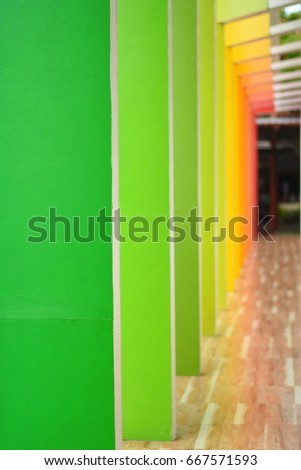 Colorful Wall Design