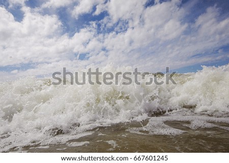 Wave splash