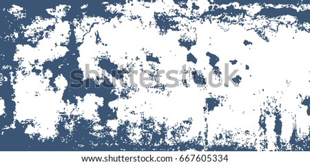 vector vertical grunge texture. peeling blue paint of the wall. the background image for your design