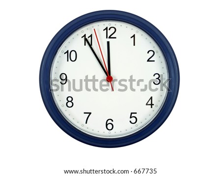Five Minutes Till Midnight Royalty-Free Stock Photo #667735