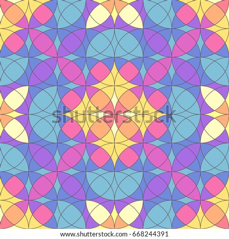 vector mosaic seamless pattern. Geometric texture concept. 073