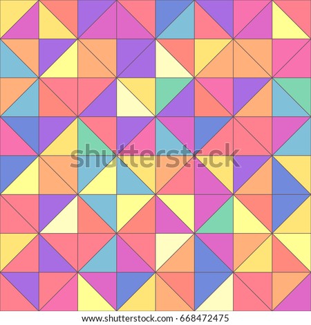
vector mosaic seamless pattern. Geometric texture concept. 082