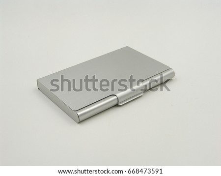 Business card box Royalty-Free Stock Photo #668473591