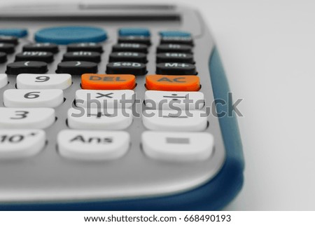 close up advance calculator for engineer or business/finance.