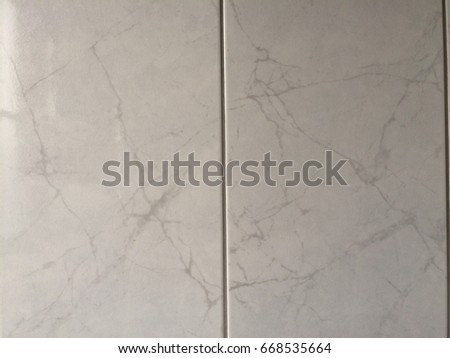 White Tile texture background of wall or floor