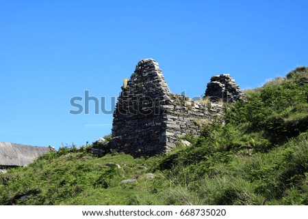 stone building on the hill