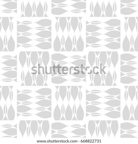 Seamless pattern with geometric shapes and symbols. Vector texture or background pattern.