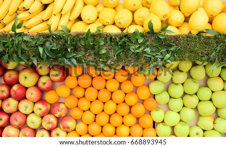 Fruits stall 