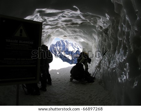 French beauty, Aiguille du Midi, gate to Mont Blanc glacier