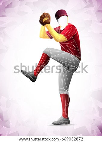 pitch baseball player