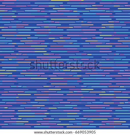 Vector color line pattern. Geometric background