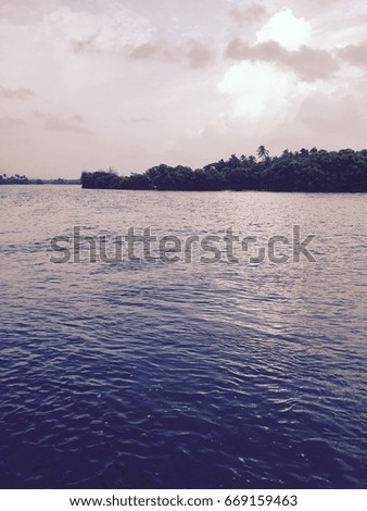 Lovely river view in Goa