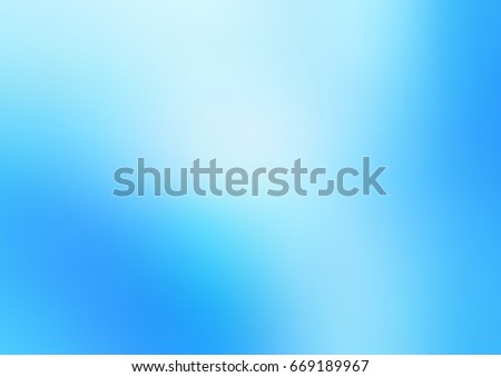 Light BLUE vector blurred and colored pattern. Colorful abstract illustration with gradient. A new texture for your design.