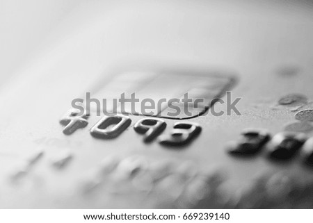 Credit cards,Business,Money,finance concepts,soft focus and blurred style,Black and white tone.
