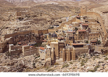 Monastery of Mar-saba

