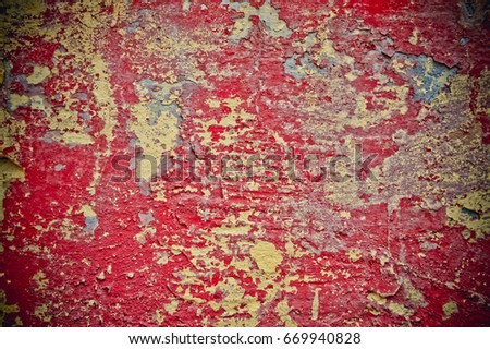 Colorful abstract wall background. Classic view of grunge concrete texture for design.