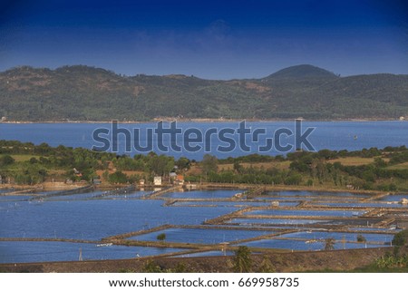 Landscape at Tuy Hoa, Ganh Da Dia, Phu Yen Province, Vietnam, Asia