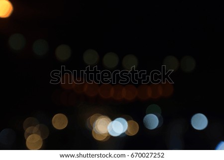 Abstract blur bokeh background