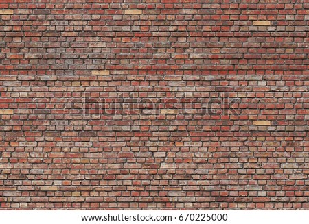 Seamless bricks texture. Background brick. Wall texture
