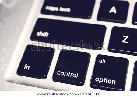 shift,control,option,caps lock button of keybord