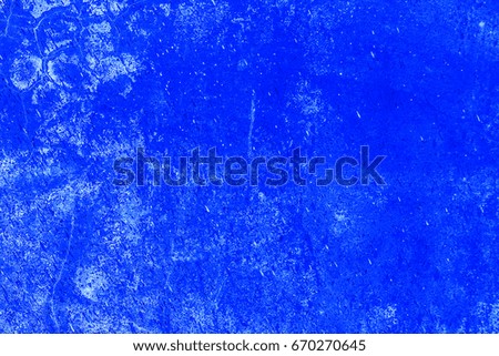 Abstract colorful blue cement wall texture and background
