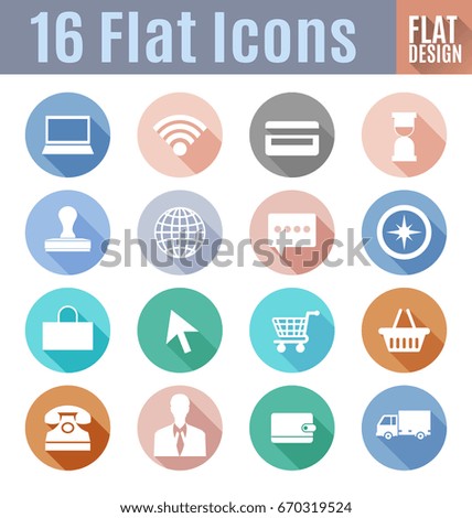 Vector Illustration of  web flat icon design.