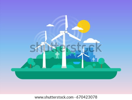 Wind turbines high voltage green energy generator alternative power
