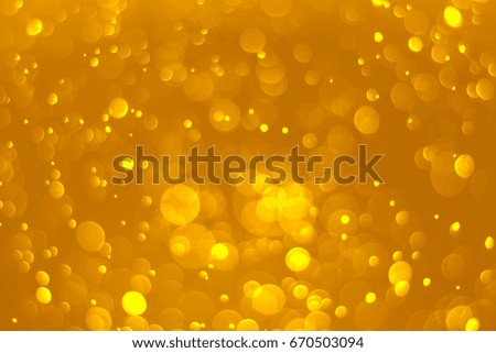 Gold bokeh background