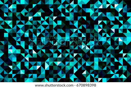 Light BLUE vector polygonal background. Colorful illustration in abstract style with gradient. The template can be used as a background for cell phones.