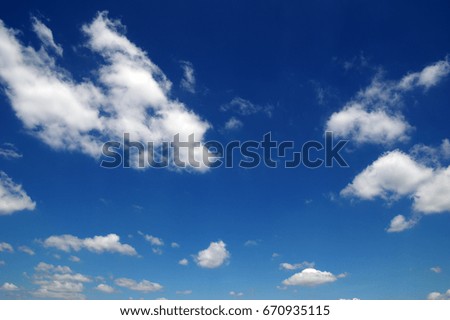  sky background and white clouds