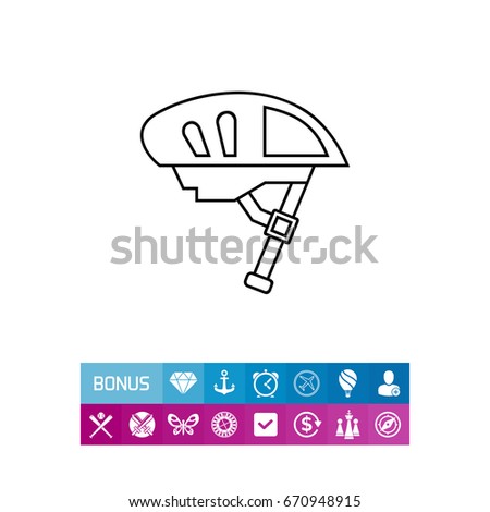 Bike Helmet Icon