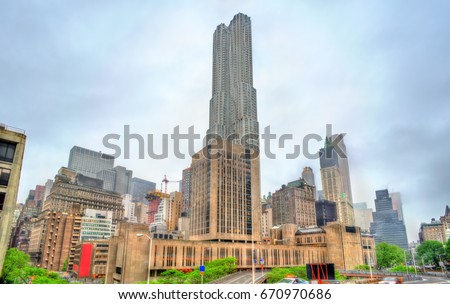 Pace University in Manhattan - New York City, United States Royalty-Free Stock Photo #670970686