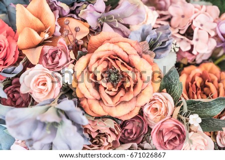 Flower background - vintage effect style pictures