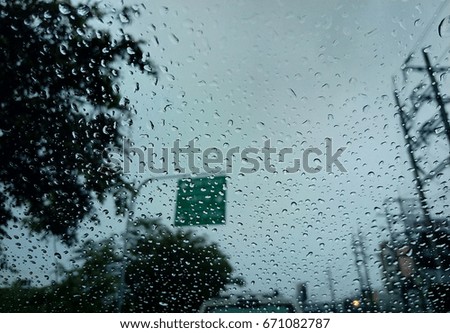 Rainning day