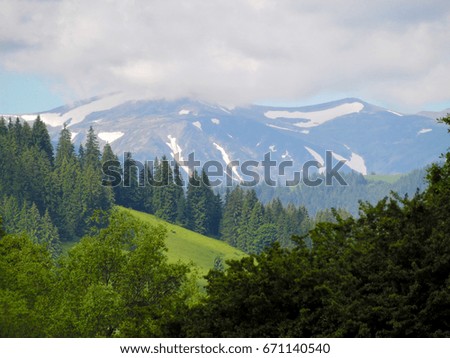 Carpathians, this is the pearl of nature of Ukraine. Beautiful, majestic mountains