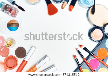 Cosmetics for make-up                               