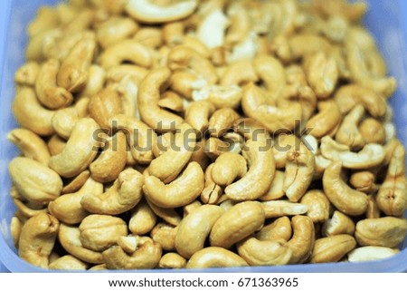 Roasted Cashews fried
