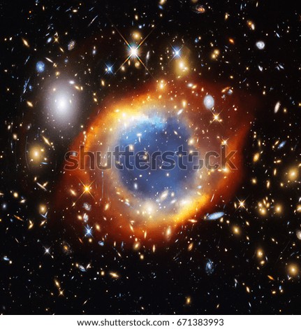 Universe filled with colorful stars, planets, nebula and galaxy. Elements of this Image Furnished by NASA
