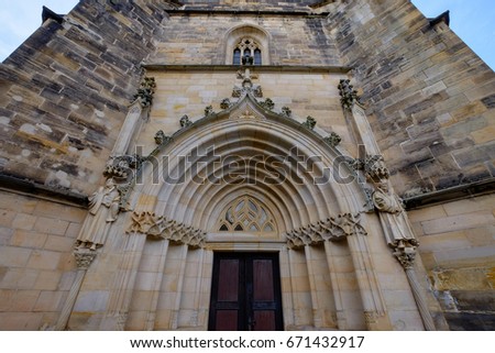 So called "Margarethenkirche" in Gotha/Germany