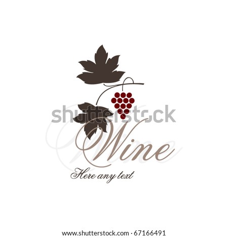 Wine label design