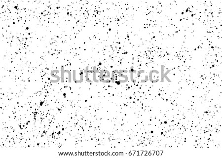 Hand drawn black ink abstract spray grunge background, seamless pattern. Vector texture