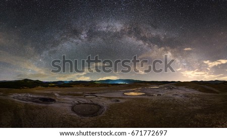 Milky Way landscape
