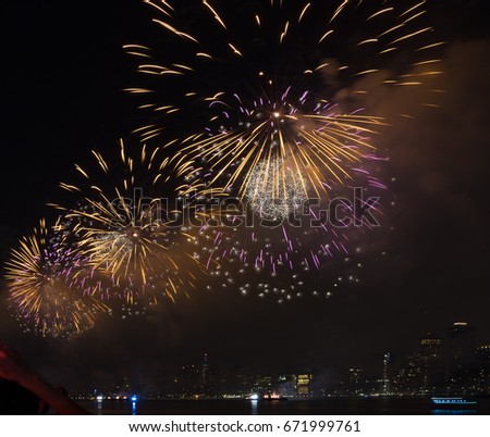 4th of July Fireworks, New York City