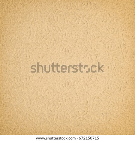 brown paper with decorative pattern for background