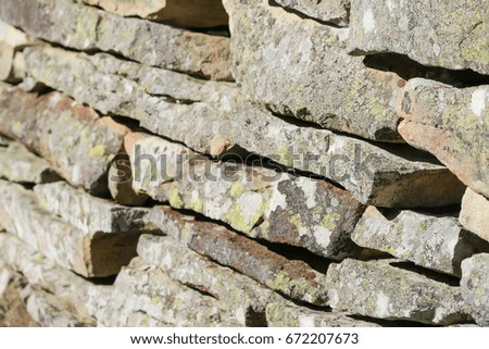 Beautiful background of stone wall.