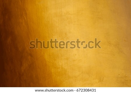 golden cement texture background.