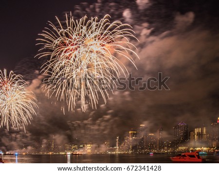 Fourth of July Fireworks, New York City