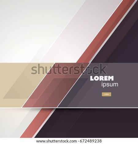Abstract Background, Brochure Template - Vector Design for Your Business